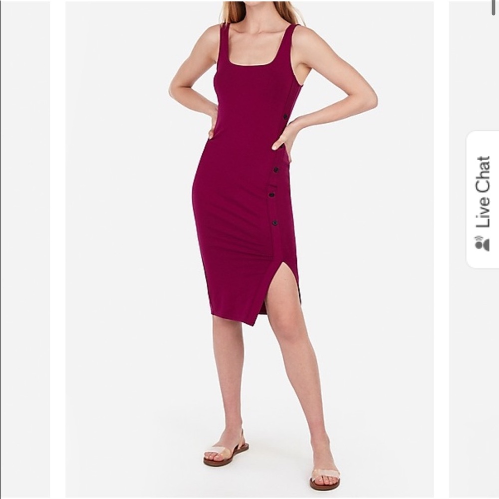 Bodycon midi dress - Picture 2 of 3